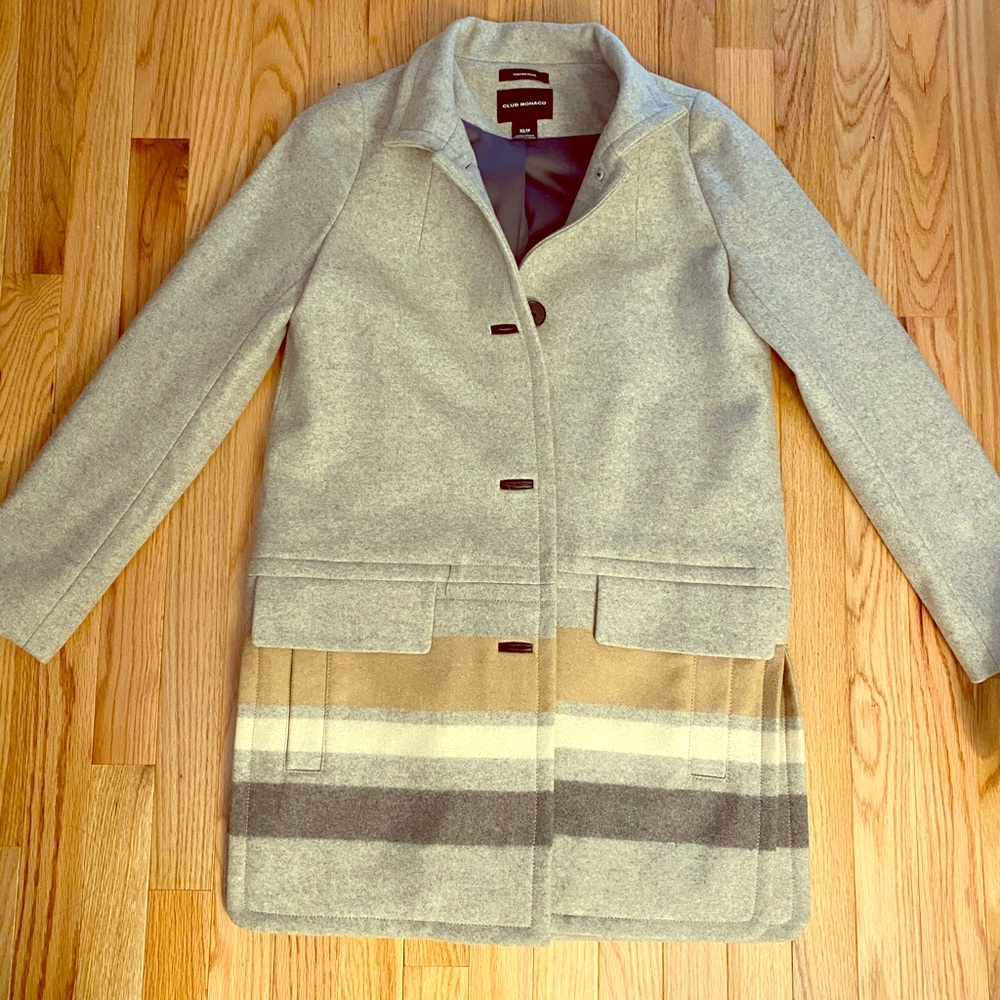 Club Monaco wool coat